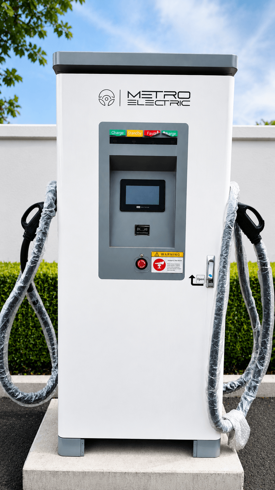 160KW DC Fast Charging Station view 2